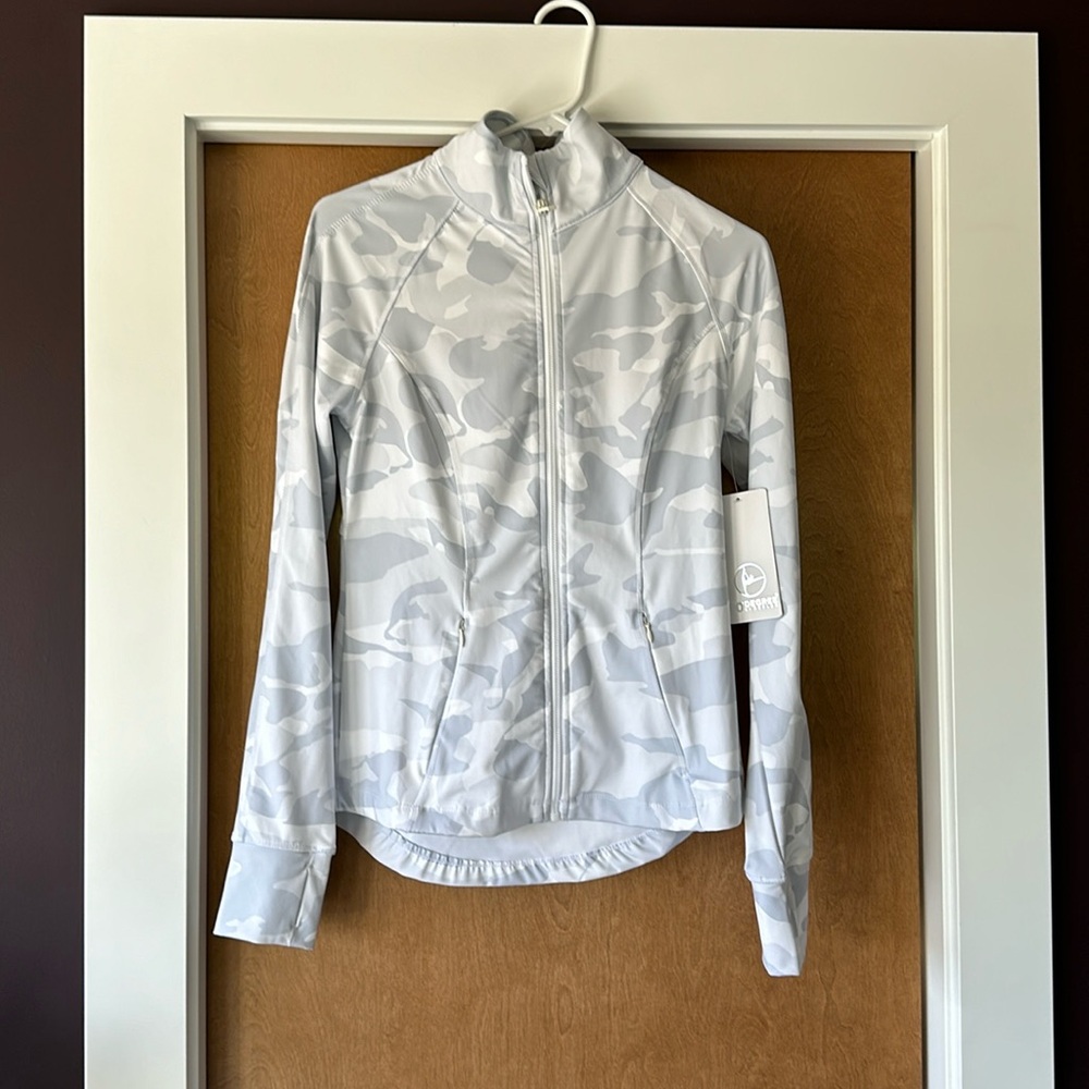 NWT 90 Degree By Reflex Jacket - New Women | Color: Camo White | Size: M